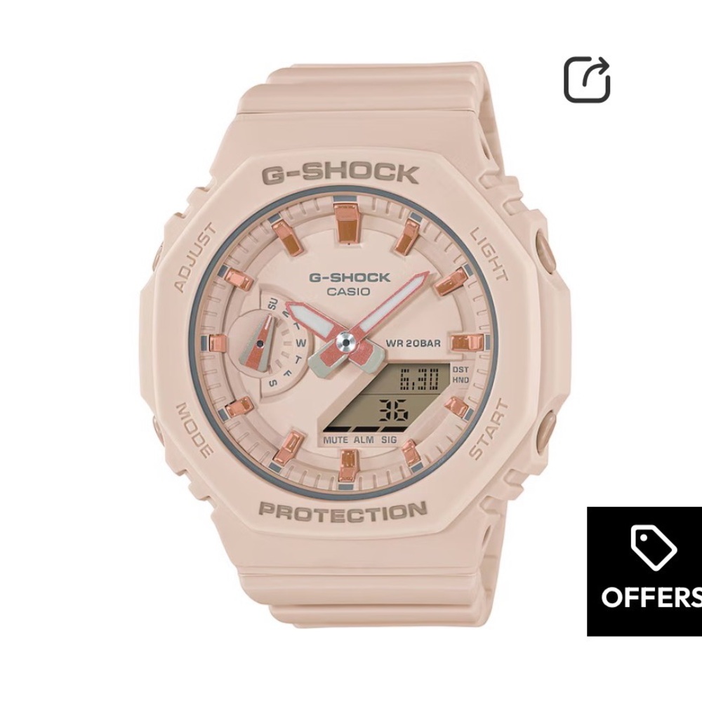 Casio G-Shock Classic Analog-Digital Watch for Woman